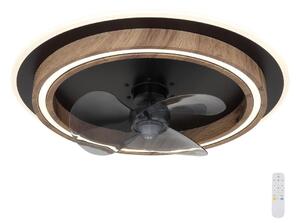 Globo 03655 - LED Stmívatelný stropní ventilátor BOZAN LED/32W/230V + DO