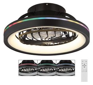 Globo 03665 - LED RGB Stmívatelný stropní ventilátor DEANNE LED/40W/230V + DO