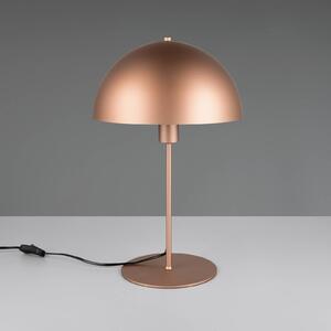 Trio Lighting Stolní lampa Nola, coffee, výška 45 cm, kov, Hnědá / rez, Obývací pokoj / jídelna, kov, Skandinávský