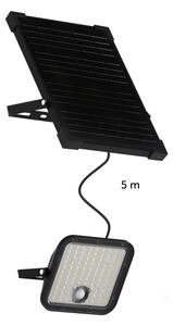 LED Venkovní solární reflektor se senzorem LED/30W/6,4V IP65 3000/4000K