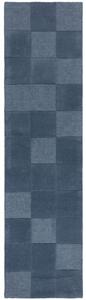 Flair Rugs, Běhoun Moderno Checkerboard Blue, 60x230, modrá, chodba / předsíň