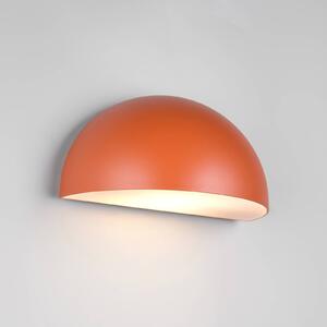 Trio Lighting Venkovní nástěnné svítidlo Maas, apricot, tlakově litý hliník, E27, stmívatelný, Žlutá / oranžová, Hliník, Skandinávský