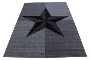 Ayyildiz koberce Kusový koberec Plus 8002 grey ROZMĚR: 160x230