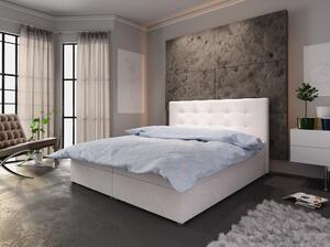 Manželská postel s úložným prostorem STIG COMFORT 6 - 160x200, béžová