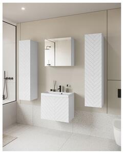 Koupelnový set se zrcadlem IZORIA XL 1 - bílá + umyvadlo ZDARMA