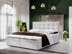 Manželská postel s úložným prostorem STIG COMFORT 5 - 140x200, béžová