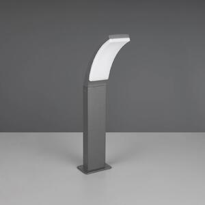 Reality Leuchten LED osvětlení cesty Beja, antracitová, hliník, výška 60 cm, Černá, Hliník, Moderní