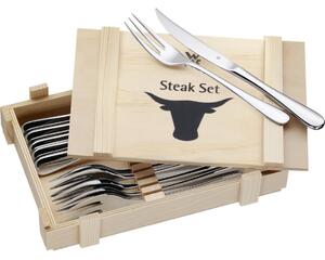 WMF - Sada steakových příborů v dřevěné krabici 12ks