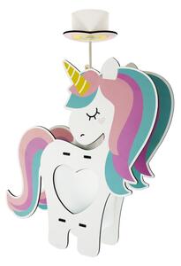 Dalber 41597 - Dětský lustr UNICORN 1xE27/15W/230V