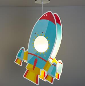 Dalber 63357 - Dětský lustr ROCKET 1xE27/15W/230V