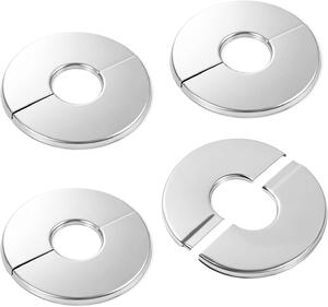 Sprchová hlavice z nerezové oceli, průměr 22 mm x 70 mm, 4 kusy, pro připojení k potrubí