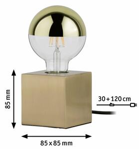 Paulmann 79728 - 1xE27/20W Stolní lampa DILJA 230V