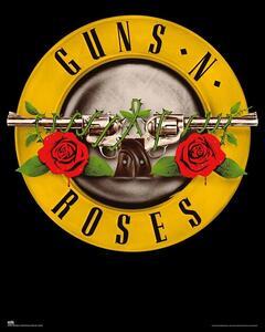 Plakát, Obraz - Guns'n'Roses - logo, 61 × 91.5 cm