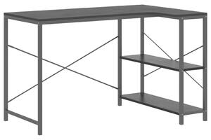 Počítačový stůl černý 110 x 72 x 70 cm dřevotříska
