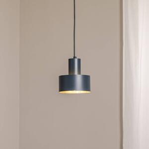 SIGMA Závěsné světlo Rif S, antracit, 1 žárovka, Ø 15 cm, ocel, stmívatelný, Černá, Obývací pokoj / jídelna, kov, Moderní