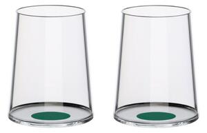 Sklenice na bílé víno Trebonn SplitGlass, 2 ks Barva: Zelená