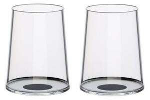 Sklenice na bílé víno Trebonn SplitGlass, 2 ks Barva: Černá
