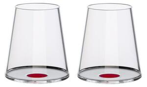 Sklenice na červené víno Trebonn SplitGlass, 2 ks Barva: Červená