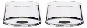 Sklenice na šampaňské Trebonn SplitGlass, 2 ks Barva: Černá