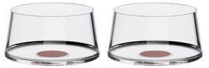 Sklenice na šampaňské Trebonn SplitGlass, 2 ks Barva: Červená