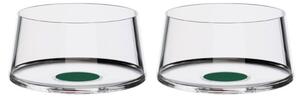 Sklenice na šampaňské Trebonn SplitGlass, 2 ks Barva: Zelená