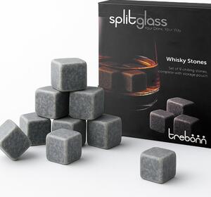 Mramorové chladicí kostky Trebonn SplitGlass, 9 ks