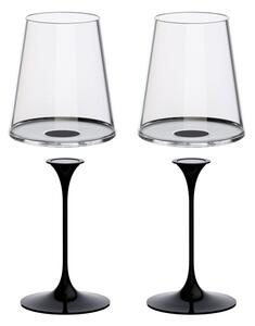 Sada 2 sklenice na červené víno + 2 stopky Trebonn SplitGlass Barva: Černá