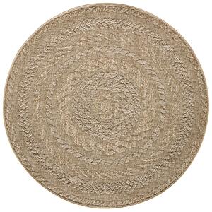 NORTHRUGS - Hanse Home koberce Kusový koberec Forest 103998 Beige/Brown ROZMĚR: 160x160 (průměr) kruh