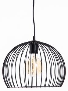 Moderní závěsná lampa černá 30 cm - Koopa