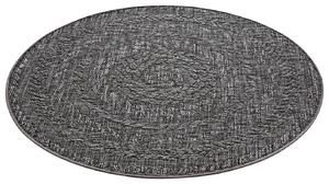 NORTHRUGS - Hanse Home koberce Kusový koberec Forest 103999 Darkgrey - 160x160 (průměr) kruh cm