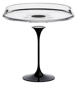 Sada servírovací talíř + stopka Trebonn SplitGlass Barva: Černá