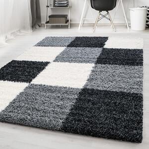 Breno Kusový koberec LIFE 1501 Black , Černá, Vícebarevné, 160 x 230 cm
