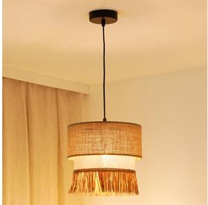Brilagi - Lustr na lanku WINNETOU BOHO 1xE27/15W/230V pr. 25 cm hnědá/krémová