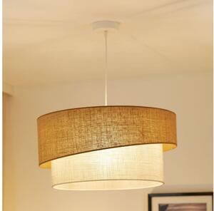 Brilagi - Lustr na lanku SHINE 1xE27/15W/230V pr. 50 cm béžová/krémová