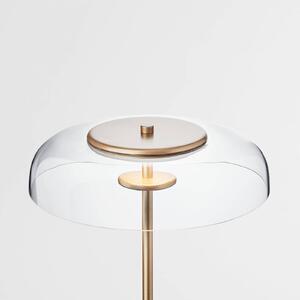 Nuura Blossi Floor Ø 29 stojací lampa zlatá/čirá