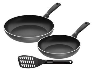 WMF - Sada pánví 2ks PERMADUR INSPIRE 24/28 cm + obracečka