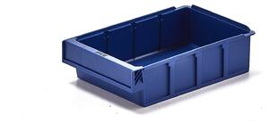 AJ Produkty Plastový box DETAIL, 300x188x80 mm, modrý