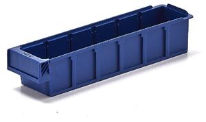 AJ Produkty Plastový box DETAIL, 400x94x80 mm, modrý