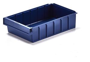 AJ Produkty Plastový box DETAIL, 400x230x100 mm, modrý