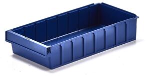 AJ Produkty Plastový box DETAIL, 500x230x100 mm, modrý