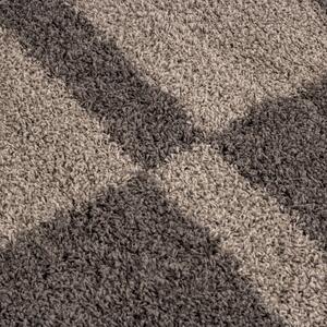 Ayyildiz Kusový koberec GALA 2505, Taupe Rozměr koberce: 80 cm KRUH