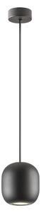 Redo 01-3477 - Lustr na lanku BOOM 1xGU10/10W/230V pr. 12 cm černá