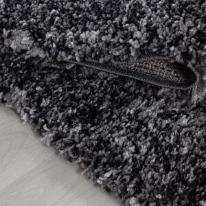 Ayyildiz Kusový koberec ENJOY 4500, Antracitová Rozměr koberce: 80 cm KRUH