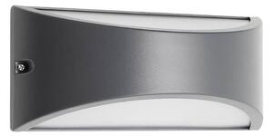Redo 90191 - LED Venkovní nástěnné svítidlo SCUDO LED/10W/230V 3000K IP54 antr