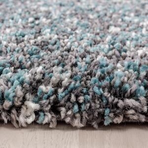 Ayyildiz Kusový koberec ENJOY 4500, Modrá Rozměr koberce: 80 cm KRUH