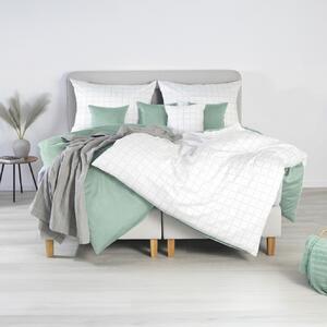 DARRÉ Saténové povlečení Royal Dream - light green Velikost: 140 x 200 + 70 x 90