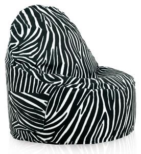 Křeslo Porto zebra
