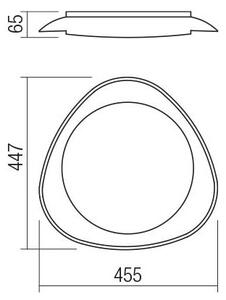 Redo 05-922 - LED Stropní svítidlo VERENA LED/24W/230V antracit