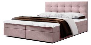 Čalouněná postel LAKE 2 + rošt + matrace, 140x200, cosmic14