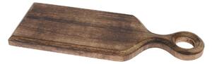 Excellent Houseware Prkénko na krájení Dark Mango, mangové dřevo, 38x14 cm